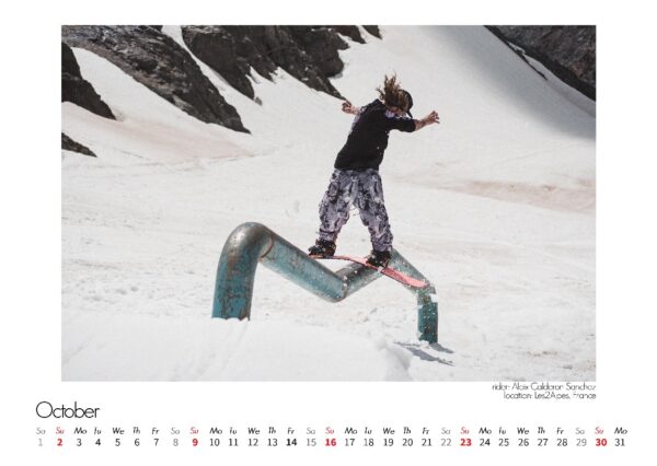 Snowboarding Calendar 2022 igorswieczak