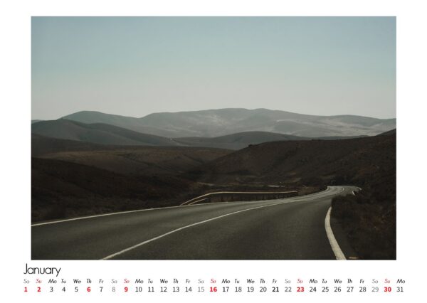 Fuerteventura Vibe calendar igorswieczak road