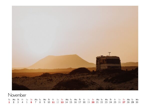 Fuerteventura Vibe calendar igorswieczak car