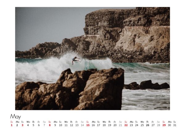 Fuerteventura Vibe calendar igorswieczak surfing