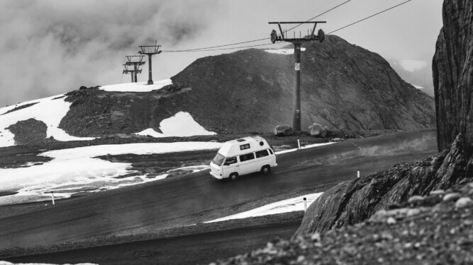 kaunertal vanlife car landscape